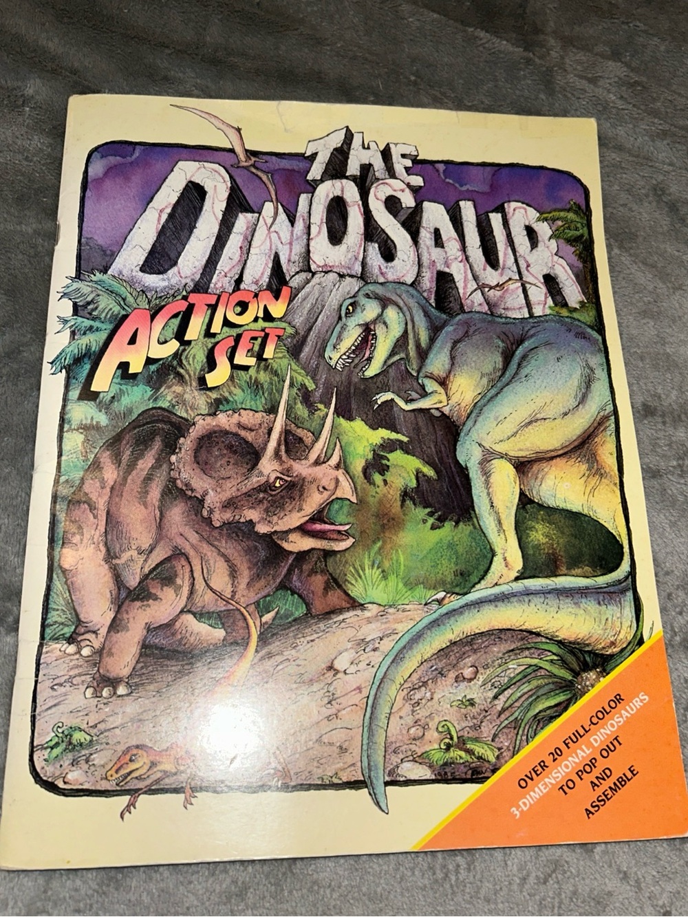 The Dinosaur Action Set By Malcolm Whyte, Paperback, 2001 Edition